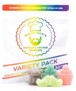 Sugar Jack’s – 300mg CBD Variety Pack Gummies