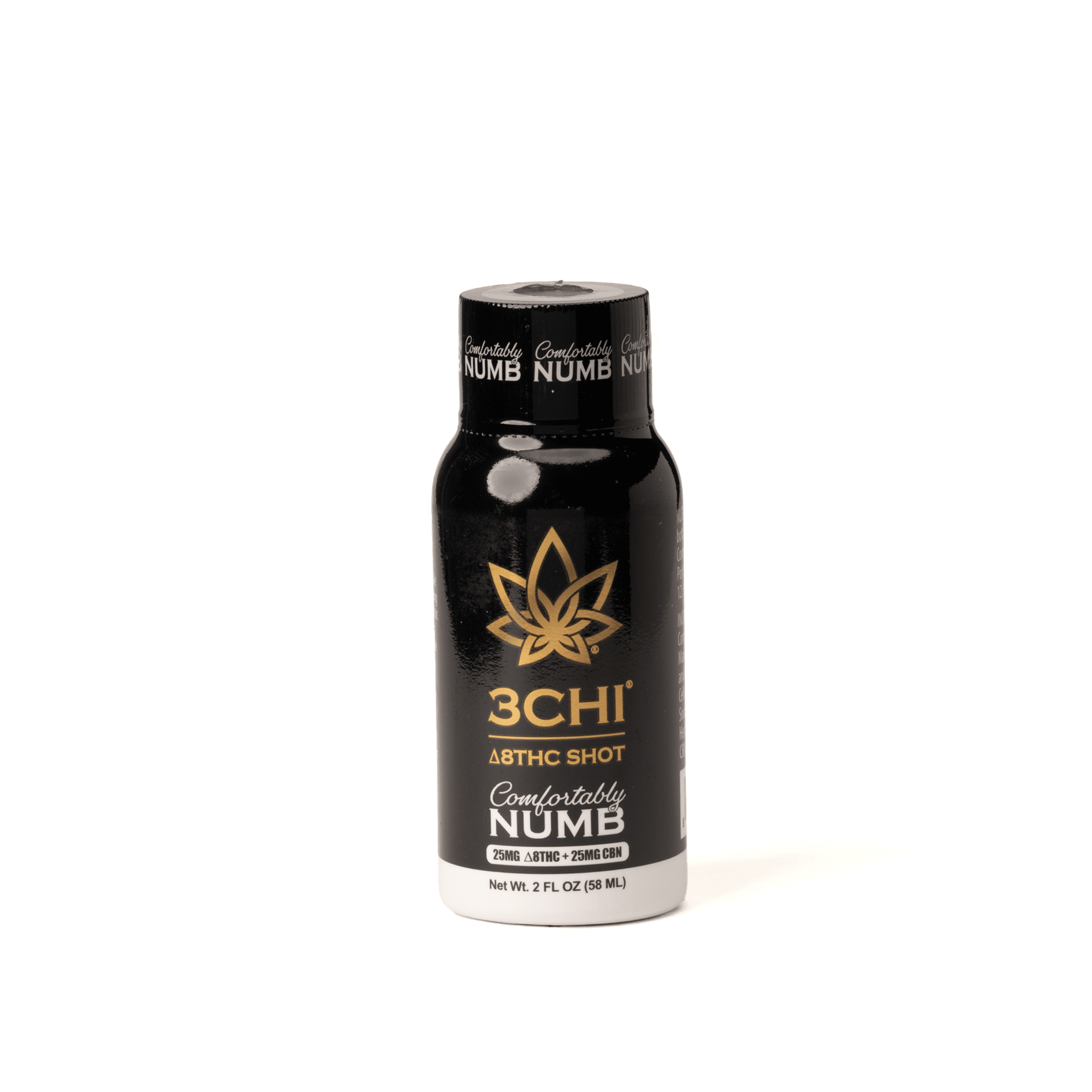 3Chi Delta 8 THC Shot - Comfortably Numb (25 mg Delta 8 THC + 25 mg CBN)