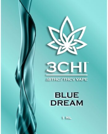 3Chi THCV Vape Cartridge - Blue Dream (75% Delta 8 THC, 10% THCV, 10% CBC)