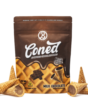Buy Baked Bags Delta 9 THC Coned - Milk Chocolate (150 mg Total Delta 9 THC)