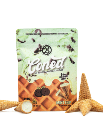 Buy Baked Bags Delta 9 THC Coned - Mint Chip (150 mg Total Delta 9 THC)