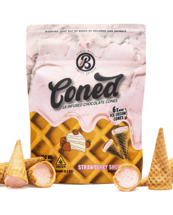 Buy Baked Bags Delta 9 THC Coned - Strawberry Shortcake (150 mg Total Delta 9 THC)