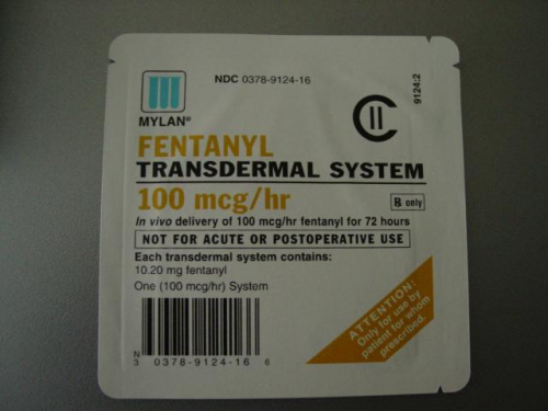 fentanyl-transdermal 100mcg 20patchs/